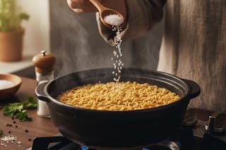 Cuánta sal hay que ponerle a la pasta cocida