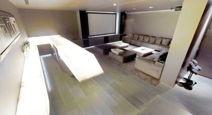 La sala de cine de la casa