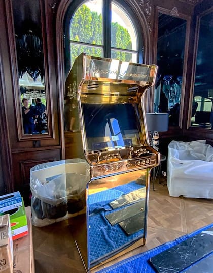 La sala de juegos de Chateau Falconview