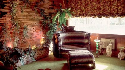 La Sala de la Jungla en la mansión de Elvis