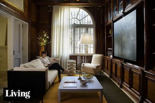 Tomaron un espacio en una icónica mansión de Belgrano y lo convirtieron en una sala de lectura con detalles únicos