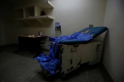 La sala de maternidad del hospital Felipe Guevara Rojas, en El Tigre, norte de Venezuela
