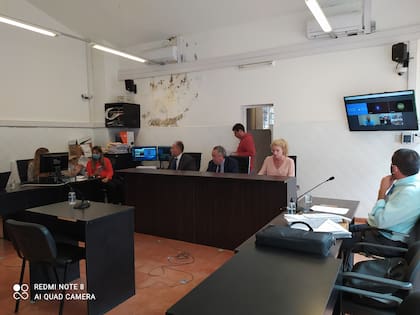 La sala del juicio en el que José Miguel Farfán fue condenado a 15 años de prisión por el contrabando de 411 kilos de cocaína