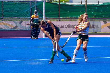 La salida de la jugadora de San Fernando ante Lomas