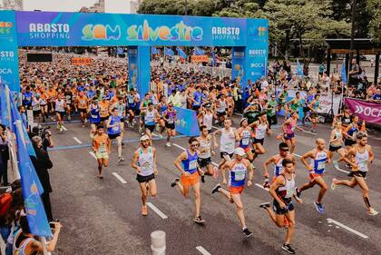 La San Silvestre del año pasado convocó a una multitud