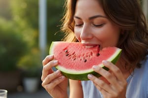 La sandía en el desayuno es clave para una menor inflamación y una hidratación profunda