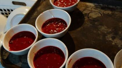 La sangre y los intestinos de pato son una delicia en China, aunque se puede comer en cualquier parte del mundo.