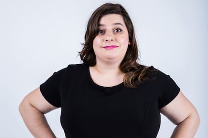 La santafesina Laila Roth define su humor como autorreferencial; este año actuó en el festival de Viña del Mar para más de 15.000 personas y fue galardonada con la Gaviota de plata