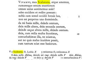 Scaloneta: la asombrosa profecía de Catulo