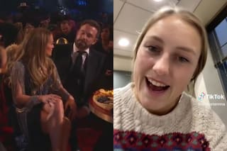 Estuvo en los Grammy y contó la verdad de los memes de Ben Affleck y JLo