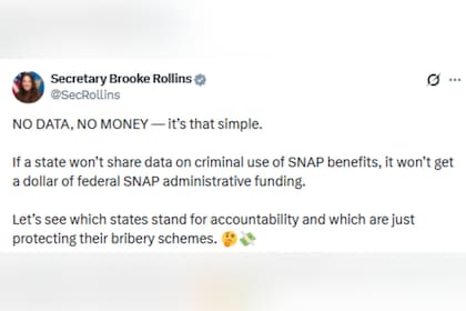 La secretaria de Agricultura señaló las sanciones a los territorios que no acaten la directriz federal