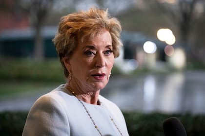 La secretaria de Educación estadounidense, Linda McMahon