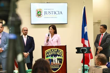 La secretaria de Justicia, Lourdes L. Gómez Torres, proporcionó información sobre el caso que conmociona Puerto Rico