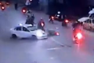 “Me disparan y escucho que no sale la bala”, habló el joven que fue chocado por una caravana de motos