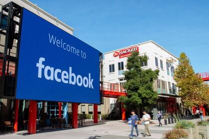 La sede central de Facebook en Menlo Park, California, en 2019