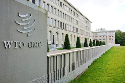 La sede de la Organización Mundial de Comercio (OMC) en Suiza