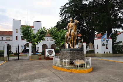 La sede de la Policía Montada en Palermo
