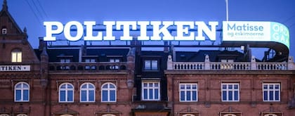 La sede de Politiken en Copenhague, Dinamarca