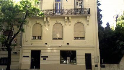 La sede del instituto, en Recoleta.