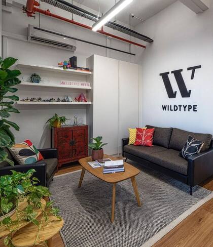 La sede física de WildType Media, que cerró su oficina física en agosto de 2023