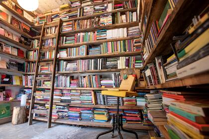 Miles de libros de editoriales independientes caben en siete metros cuadrados