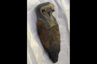 La segunda momia con forma de pájaro que fue estudiada por los investigadores