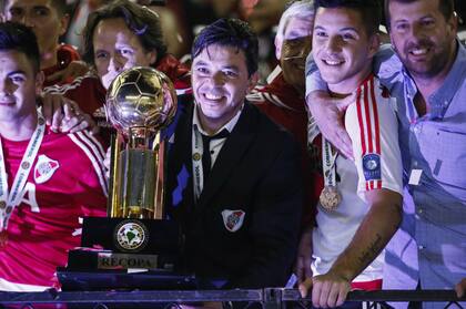 La segunda Recopa Sudamericana, en casa ante Independiente Santa Fe en 2016