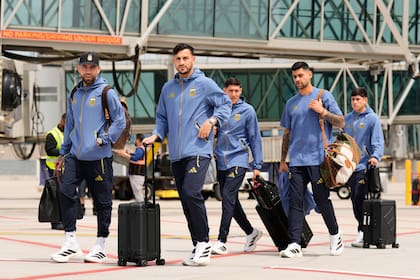 La Selección Argentina de fútbol arribó a Kansas el pasado domingo 31 de mayo