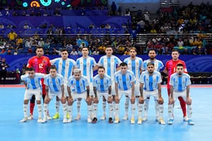 La selección argentina de futsal ganó los cinco partidos que disputó en el Mundial