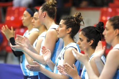 La selección argentina de vóleibol femenino disputó un torneo de preparación en Francia