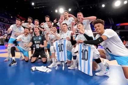 La selección argentina de vóleibol masculino parte como una de las candidatas a clasificarse a París 2024