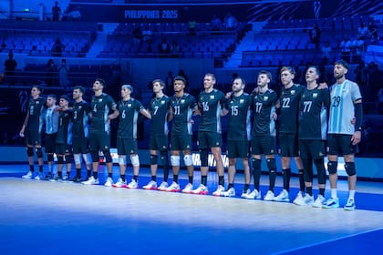 La selección argentina de vóleibol masculino venció a Finlandia en la fecha 1 del Mundial 2025