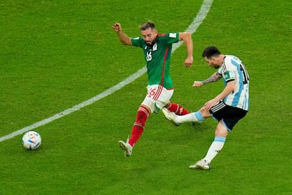 La selección argentina ganó su primer partido en el Mundial frente a México