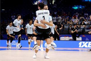 Así quedó la Argentina en la tabla de posiciones de la Nations League de vóley, tras el Weekend 2