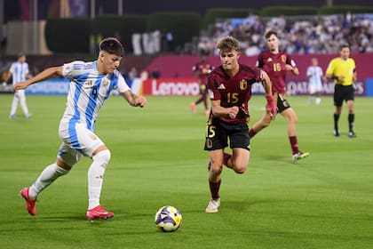La selección argentina ganó un partido muy complejo ante Bélgica en el debut del Mundial Sub 17