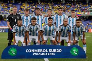 Así están las posiciones en el Sudamericano Sub 20, con la Argentina complicada