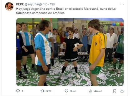 La selección argentina se enfrenta a Brasil y los memes son furor en las redes sociales