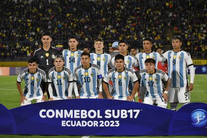 La selección argentina terminó el Sudamericano Sub 17 con una marca de cinco triunfos, dos pardas y dos derrotas