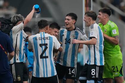 La selección argentina tiene una marca de cuatro triunfos y una derrota en el Mundial Sub 17