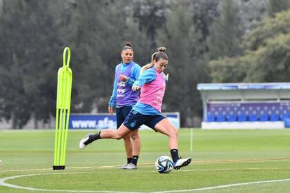 La selección argentina ya entrena de cara al Mundial de Nueva Zelanda