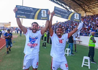 La selección de Cabo Verde clasificó por primera vez al Mundial de la FIFA (X/@CAF_Online)