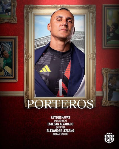 La Selección de Costa Rica comparte la lista de convocados para las eliminatorias del Mundial 2026 (FB/Federación Costarricense de Fútbol)