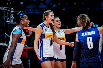 La selección de Italia es una de las candidatas a ganar el Mundial de vóleibol femenino 2022