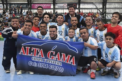 La selección de talla baja de la Argentina está en la final de la Copa América