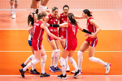 La selección de vóleibol femenino de Serbia es la única invicta que le queda al Mundial