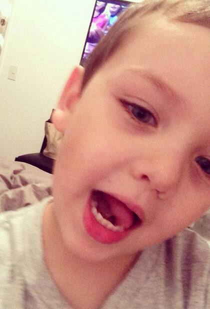 La selfie de Thiago que subió Barbie