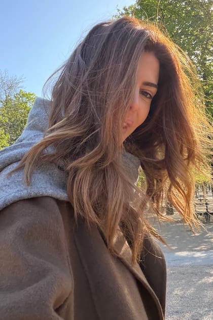 La selfie obligada durante un paseo matutino por Saint-Germain-des-Prés