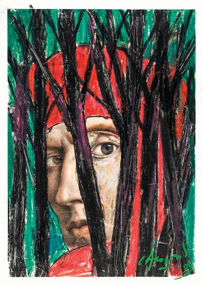 La selva oscura, de Carlos Alonso. 2004