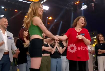 La semana pasada Josefina vendió su llave y el lunes volvió a comprarla (Foto: captura de TV / eltrece)