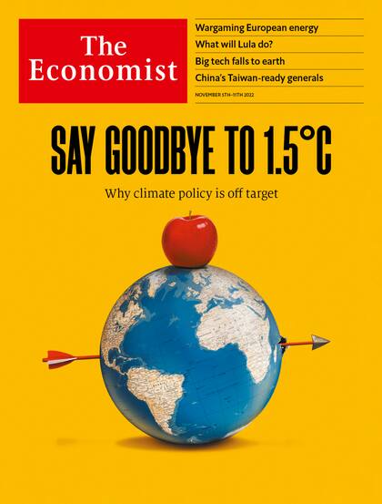 La semana pasada la revista The Economist alertó sobre los índices del calentamiento global